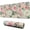 Pioneer Flower Floral-1, variant on Long Mouse Pads for Desk,Pioneer Flower Floral Print Pattern Desk Mats on Top Of Desks, Desk Mouse Pad Extra Large with 3mm Non-Slip Base and Stitched Edge for Gaming,Office,Work,Home 31.5"x11.8"