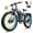 blue, variant on 8000W Dual Motor Electric Bike, 26"x4" Fat Tire E-Bike with 60V 25Ah Battery, up to 50 MPH & 105-Mile Rang, Full Suspension