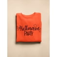 thumbnail image 3 of Halloween Party Sweatshirt Women -Image by Shutterstock, Female Large, 3 of 4