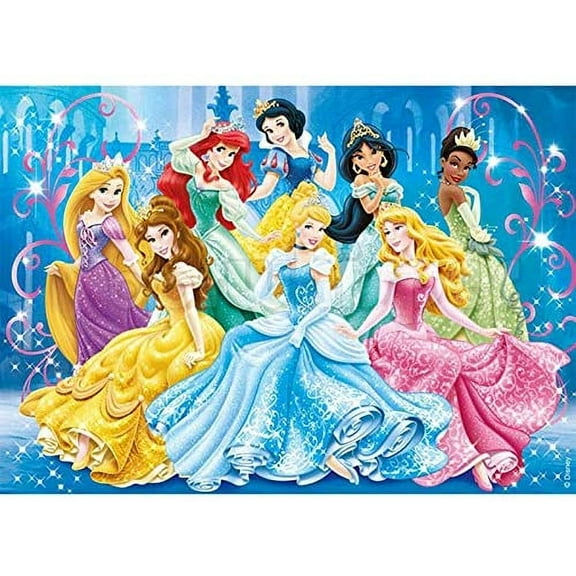 DIY 5D Diamond Painting Kit, Full Drill Crystal Rhinestone Embroidery Cross Stitch Arts Craft Canvas for Home Wall Decor Adults and Kids,Princess 12 x 16 inch