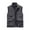 Gray, variant on TFEOQRY Hoodless Vest for Men Double Sided Velvet Workwear Solid Color Thermal Jackets Waistcoat Sleeveless Outwear Black
