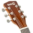 thumbnail image 3 of RockJam Natural Dreadnought Acoustic Guitar with Guitar Bag, 3 of 14
