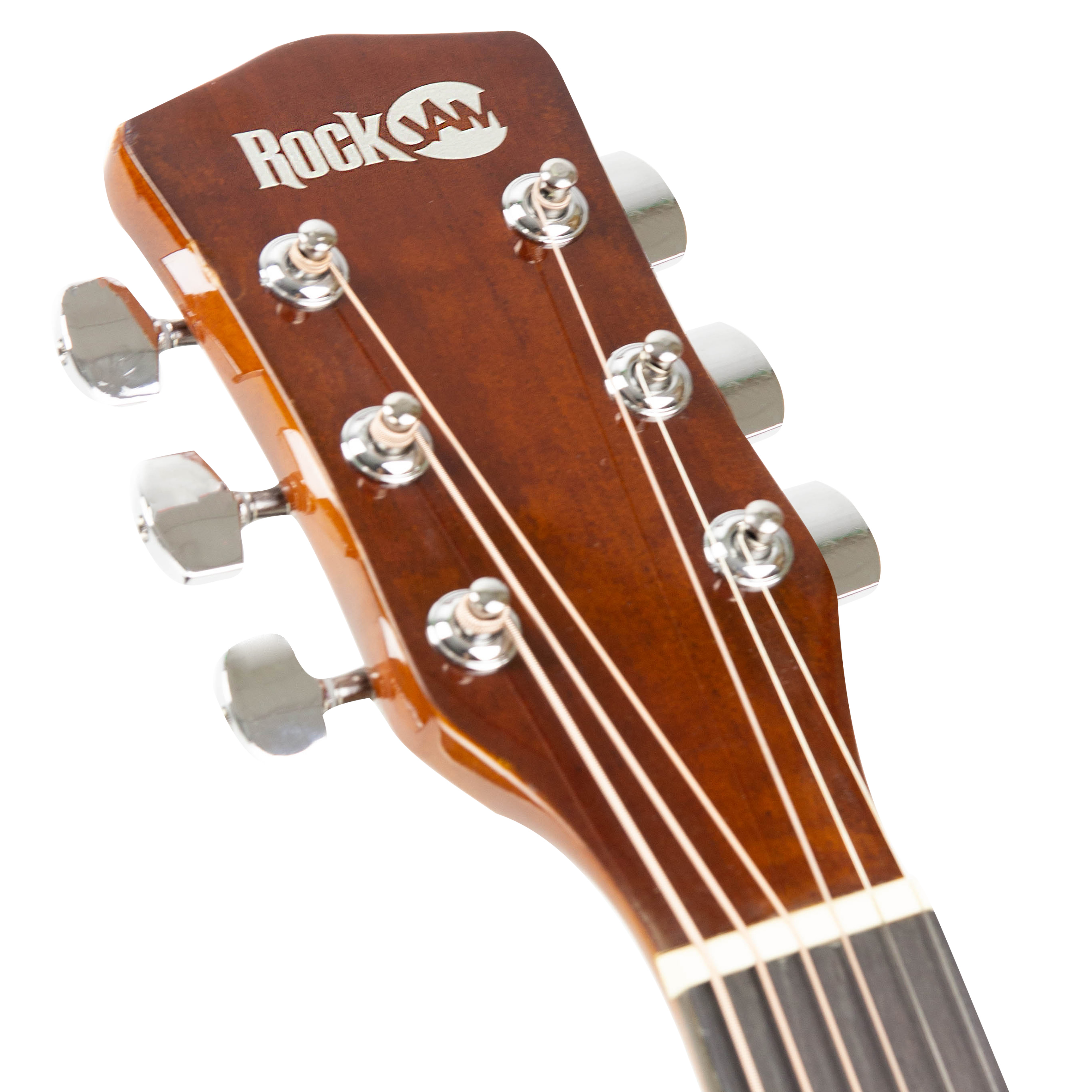 RockJam Full-Size Dreadnought Acoustic Guitar Starter Kit photo 2