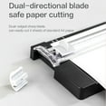 thumbnail image 6 of Deli A4 A5 Paper Cutter 12 in Straight Paper Trimmer with Side Rule, Black, 6 of 11