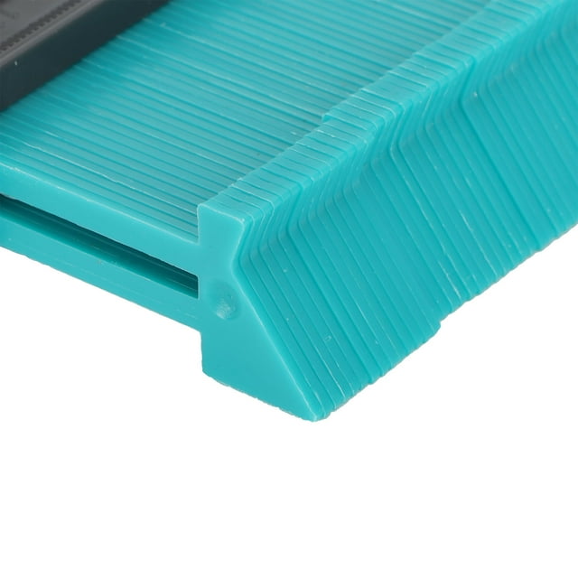 Outline Measuring Ruler, Contour Ruler, Inches And Centimeters Irregular Outline Automotive Sheet Metal For Woodworking Green S 127mm / 5in,Green L 250mm / 10in,Red S 127mm
