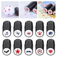 thumbnail image 2 of Marqueur de Balle de Golf, Impression, Séchage Rapide, Accessoires de Golf, Symbole 14-Rouge, 2 of 6
