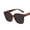 Brown, variant on Only Moment Polarized Sunglasses-Womens Polyester Retro Driving Glasses 90’S Vintage Fashion Narrow Square Frame UV400 Protection Black One Size