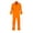Orange, variant on Mens Bizflame Flame Resistant Work Overall/Coverall