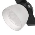 thumbnail image 4 of Benjara BM223667 12W Integrated LED Track Fixture with Polycarbonate Head, Black & White, 4 of 5