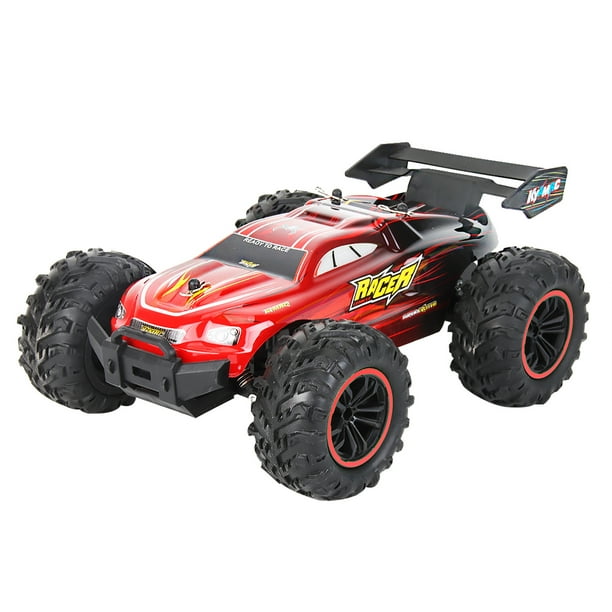 onlyliua Liquidación Camión Todoterreno de Control Remoto 2 Ruedas Motrices de Recorrido Corto de Alta Velocidad Rtr Rc Car 1:18 2.4G
