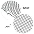 thumbnail image 3 of ETEREAUTY Black Nonstick Metal Wire Cooling Rack, Air Circulation, 2Pcs, 3 of 8