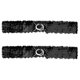 thumbnail image 1 of Cinturones elásticos ajustados para mujer, decoración de lentejuelas, cinturones elásticos para vestidos, 2 uds. Negro 64cm/25.19, 1 of 6