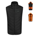 thumbnail image 5 of ZCFZJW Heated Vest for Boys Girls 13 Heating Zones Heated Body Warmer Kids Gilet Smart USB Charging Heated Waistcoat Washable Thermal Clothes 8-9 Years, 5 of 10