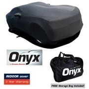 CAMARO HIGH END ONYX BLACK SATIN CUSTOM FIT STRETCH INDOOR CAR COVER FITS: All 5th   6th GEN CAMARO'S 2010 AND LATER