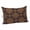Orange, variant on Dark Brown Pillow Covers King, Vintage Abstract Flowers Pattern Soft Brushed Microfiber Breathable Throw Pillow Covers, Decorative Pillowcase with Zipper for Couch Sofa Bedroom Living Room 20"x36"