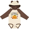 thumbnail image 3 of Inktastic I'm Going to Be a Big Brother- Cute Halloween Pumpkin Boys Long Sleeve Baby Bodysuit, 3 of 5