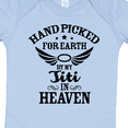 thumbnail image 4 of Inktastic Handpicked for Earth by My Titi in Heaven with Angel Wings Boys or Girls Baby Bodysuit, 4 of 5