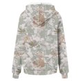 thumbnail image 3 of MaFYtyTPR Women's Loose Hoodies Fashion Camouflage Leaf Printing Hooded Long Sleeve Pullover Sweatershirt with Pocket, 3 of 4