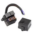thumbnail image 3 of Pre-Wired Fuse Relay Box with 2pcs 4Pin 80A Relays,6pcs Fuses Waterproof for car, 3 of 7