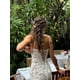 thumbnail image 3 of Vestido Sexy de encaje con agujeros para mujer, vestido liso ajustado con tirantes, sin mangas, Espalda descubierta, con cordones, vestidos largos de verano para mujer, vestidos de fiesta de noche, 3 of 5