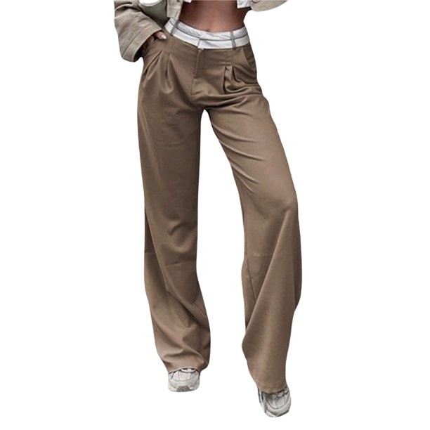 Txlixc Pantalones de primavera y otoño para mujeres Txlixc moda