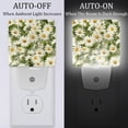 thumbnail image 2 of Daisies LED Square Night Lights - Energy Efficient and Sleek Design - for Bedroom or Living Room - Easy to Install - Dimmable and Remote Controlled, 2 of 6