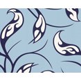 thumbnail image 1 of Lars Contzen Quatre - Rouleau de Papier Peint Numérique Floral Coloré Fleur Bleue Claire, 1 of 1