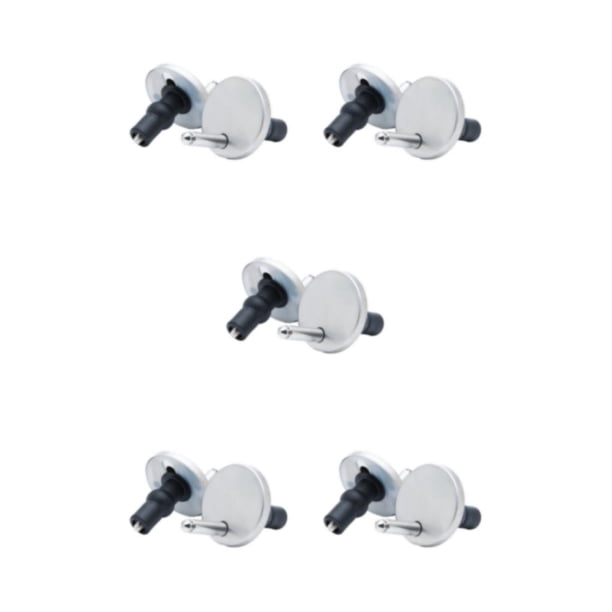 Injueey 2 unids/set de accesorios para asiento de inodoro para una experiencia estable y sin sacudidas, cubierta de inodoro, accesorios Type2 NO2