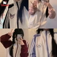 Kuromi Hello kitty Casual Zipper Jacket Anime Cartoon Sanrio Sports