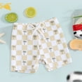 thumbnail image 2 of Ccpelsie Boys Board Shorts Swim Trunks for Boy Kids Toddler Beach Swimwear Bottom Short Pants(Khaki,2-3 Years), 2 of 5