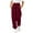 Wine, variant on KAUOD Girls Sweatpants Ribbed Cuffs Joggers Cute Sweat Pants Teen Kids Plain Baggy Fleece Warm Sport Pants with Pockets