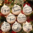Funny Offensive Christmas BaublesRude Baubles, Prank Christmas Tree