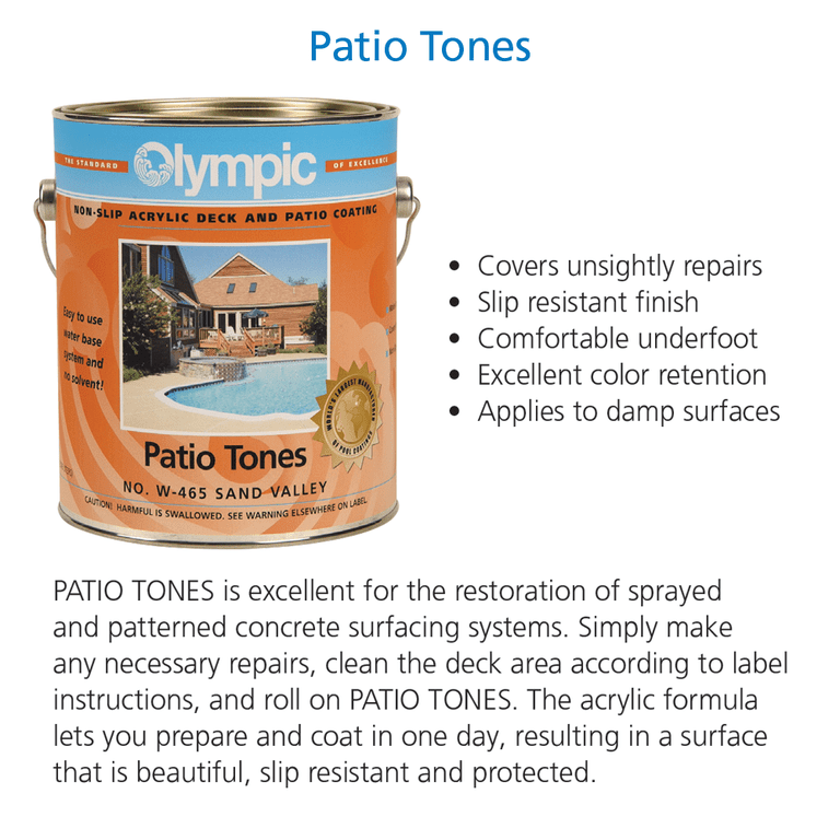 Kelley Technical Coatings Non-slip acrylic deck coating 1G Sand