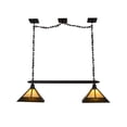 thumbnail image 7 of Meyda Tiffany 186378 Mission 2 Light 46" Wide Linear Pendant - Bronze, 7 of 7