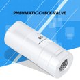 thumbnail image 4 of One Way Check Valve, 1pc Pneumatic Check Valve G1/4in Air Direction Control One Way Check Valve, Solenoid Valves, 4 of 7