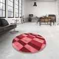 thumbnail image 3 of Ahgly Company Indoor Rectangle Patterned Love Red Area Rugs, 5' x 7', 3 of 6