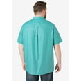 thumbnail image 2 of KingSize Men's Big & Tall Wrinkle-Resistant Short Sleeve Button Down, 2 of 5
