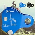 thumbnail image 3 of Safety Rope Grab Rock Climbing Arborist Fall Exploring Rappelling Caving Arrester Pulley Device Black, 3 of 9