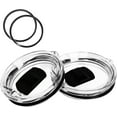 thumbnail image 1 of Replacement Lid 30oz 2Pack, Magnetic Tumbler Lid Fit for Yeti Rambler Clear, 1 of 5