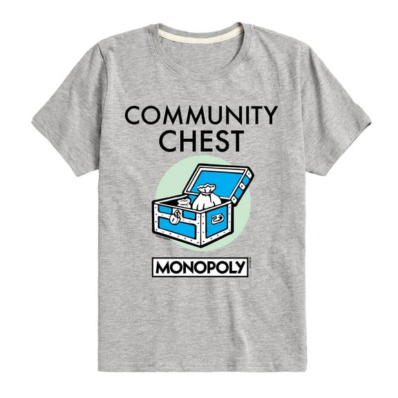 Monopoly - Community Chest - Toddler Short Sleeve Graphic T-Shirt