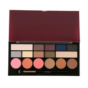PROFUSION Glamour 16 Color Face & Eyes Palette - Smoky