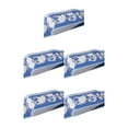 thumbnail image 3 of Guardoinrt Waterproof Wallpaper Border Living Space With Style Instantly Change Look Of Room PVC Creative Blue Ranunculus Leaf 5Set, 3 of 6