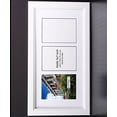 thumbnail image 2 of creativepf- 2 opening glass face black picture frame to hold 5 by 7 inch photographs including 10x12-inch white mat collage, 2 of 6