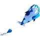 thumbnail image 2 of Cometa 3D Creativa Cometas De Playa De Delfín Azul Grande Con Regalo De Parafoil Suave Sin Marco Enorme Para La Familia De Los Niños Yuarrent OD016721-02, 2 of 6