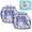 Purple2, variant on 3-in-1 Inflatable Pool Lounge Chair, Breathable Mesh Water Floating Recliner with Cup Holders, Heavy Duty Adult Float for Pool Lake Beach Swimming