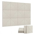 thumbnail image 1 of Paquete de 12 Paneles AcúSticos, Paneles Decorativos de InsonorizacióN de 12 X 12 Pulgadas, Paneles AcúSticos para y Techos Camel Poco Profundo, 1 of 8