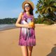 thumbnail image 3 of Disketp Flower Field Cow para Vestido sin Mangas para Mujeres, Vestidos de Verano para Mujeres, Casual y Holgado para la Playa, 3 of 7