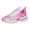 Pink, variant on Mesh Running Shoes for Women Chunky Air Cushion Fashion Sneakers Lace up Antislip Trainers Athletic Shoes Lightweight Walking Shoes Pink Size 7