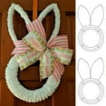 thumbnail image 4 of Advancent piezas de decoración floral personalizada de Pascua, de conejo para decoración de interiores y metal para Pascua de interior, alambre Kits de decoración para fiestas, 4 of 6