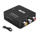thumbnail image 1 of Adaptador Convertidor A RCA VGA 1080p De Audio Y Vídeo Negro BLOOSOM, 1 of 5